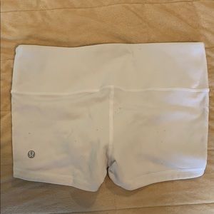 Lululemon workout shorts.
